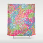 inspired by lilly shower curtain 0