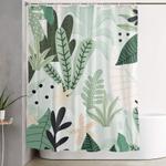 into the jungle ii shower curtain 0