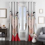 inuyasha old cartoon window curtains 0