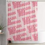 it be like that sometimes pink shower curtain 0