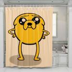 jack look very cute adventure time shower curtains 0