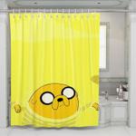 jack swimming adventure time shower curtains 0