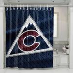 jersey of nhl logo shower curtains 0
