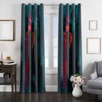 joi in the rain blade runner window curtains 0