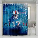 josh allen shower curtains 0