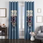kaonashi eating spirited away window curtains 0