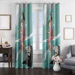 kaonashi sen and haku window curtains 0