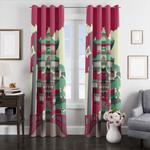 kaonashi spirited away vector window curtains 0
