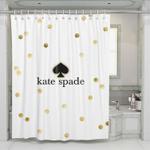kate spade logo shower curtains 0