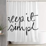keep it simple shower curtain 0