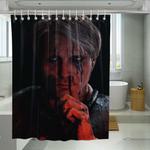 keep your mouth mads mikkelsen shower curtains 0