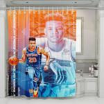 kevin knox from new york knicks shower curtains 0