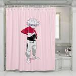 killua hunter x hunter hypebeast shower curtains 0