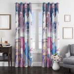 kobe bryant and another superstar nba window curtain 0