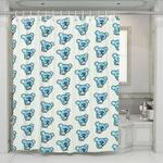 koya rapmon bt21 universtar shower curtains 0