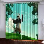 kung fu panda the dragon knight curtains blackout window drapes 0