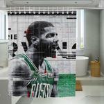 kyrie irving boston nba shower curtains 0