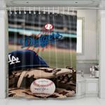 la dodgers shower curtains 0