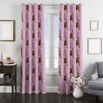 lana del rey pink window curtains 0