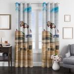 landing offroad car racing window curtain 0