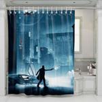 lapd blade runner 2049 shower curtains 0