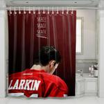 larkin skate skate skate shower curtains 0