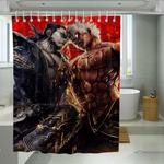 last stand tekken fight shower curtains 0