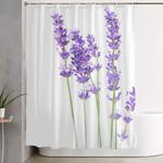 lavender shower curtain 0