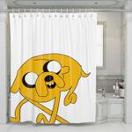 lazy jack adventure time shower curtains 0
