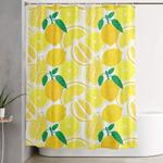 lemon harvest shower curtain 0