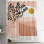 lemon tree shower curtain 0