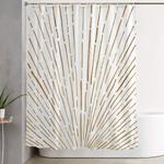 let the sunshine in shower curtain 0
