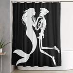 lethal love shower curtain 0