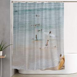 Lets Surf Iii Shower Curtain Set Bathroom Set For Bathroom Decor Best Gift For Friends