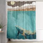 light beneath shower curtain 0