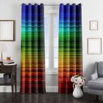 light speed colorful lines window curtain 0