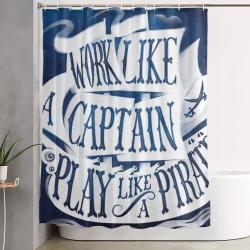 Like A Pirate Shower Curtain Set Bathroom Set For Bathroom Decor Best Gift For Friends