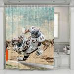 lindsay denver broncos nfl shower curtains 0