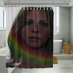 lindsay wanger death stranding game shower curtains 0