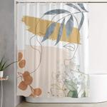 line in nature ii shower curtain 0