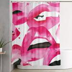 lip service shower curtain 0
