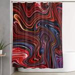 liquefied 5 shower curtain 0