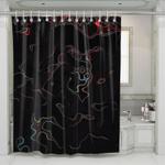 liquid abstract light specular shower curtains 0