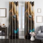 little dog window curtains 0