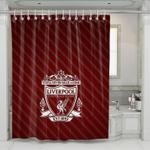 liverpool redline pattern england shower curtains 0