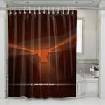 longhorns shower curtains 0