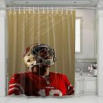 look above nfl player shower curtains 0