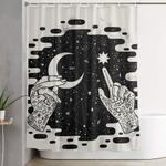 look to the skies shower curtain 0