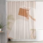 lost inside shower curtain 0