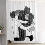 love hurts shower curtain 0